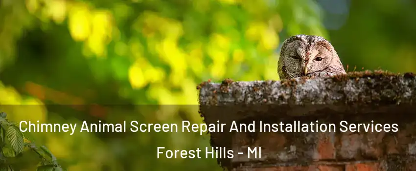  Chimney Animal Screen Repair And Installation Services Forest Hills - MI