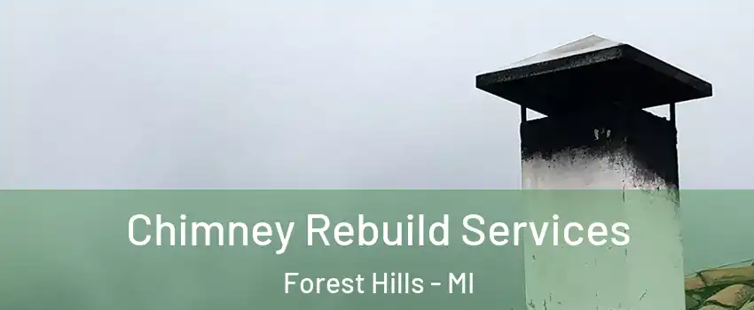  Chimney Rebuild Services Forest Hills - MI