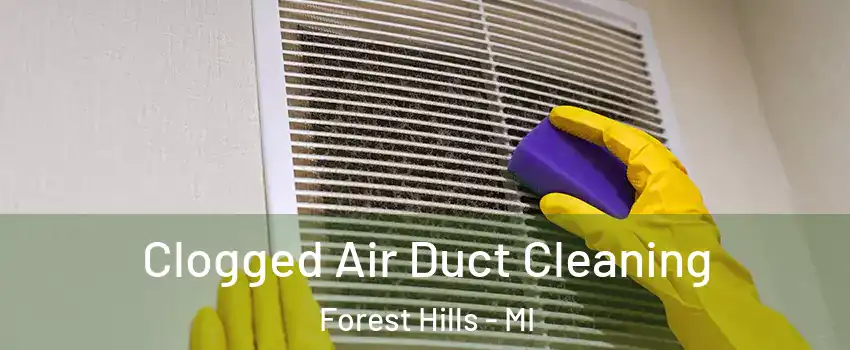  Clogged Air Duct Cleaning Forest Hills - MI