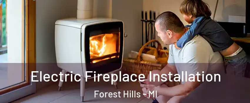  Electric Fireplace Installation Forest Hills - MI