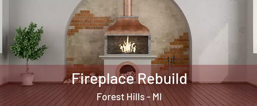  Fireplace Rebuild Forest Hills - MI