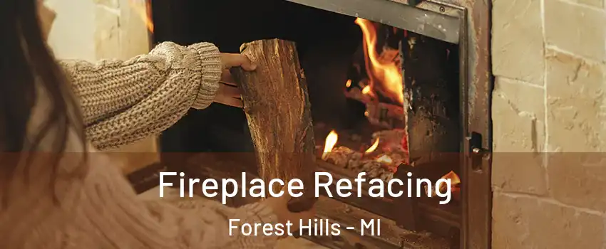  Fireplace Refacing Forest Hills - MI