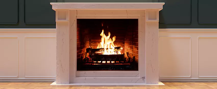 Decorative Electric Fireplace Installation in Forest Hills, Michigan