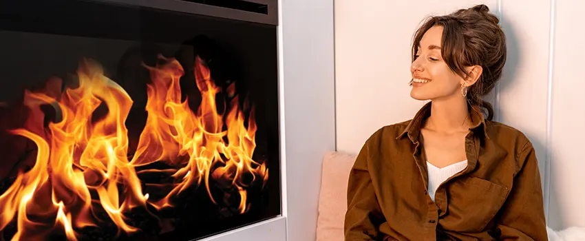 Electric Fireplace Logs Cost in Forest Hills, Michigan