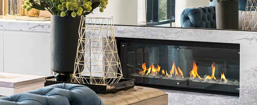 Custom Fireplace Crystals in Forest Hills, Michigan