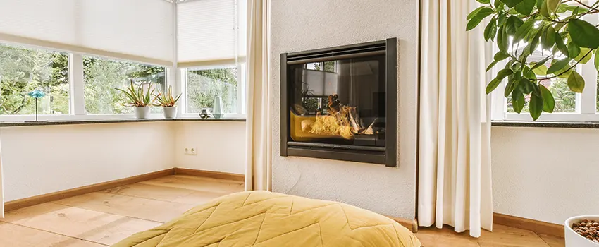 Residential Fireplace Ceramic Glass Installation in Forest Hills, MI