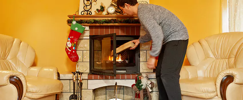 Marble Mantel Makeover Services for Fireplace in Forest Hills, MI