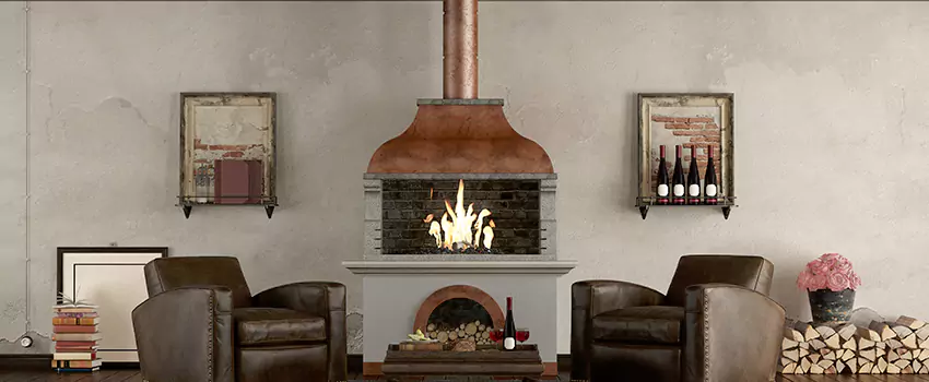 Thelin Hearth Products Providence Pellet Insert Fireplace Installation in Forest Hills, MI