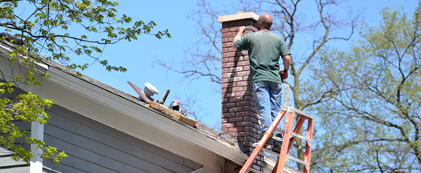 Vinyl and PVC Chimney Flashing Installation in Forest Hills, MI